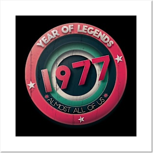 1977 year of legends Posters and Art